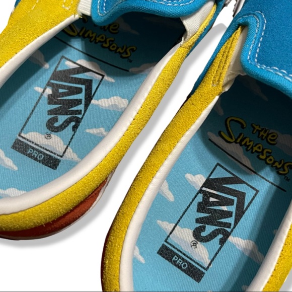 Limited Edition Mens Simpsons Slip-on Vans 7 - Picture 3 of 6